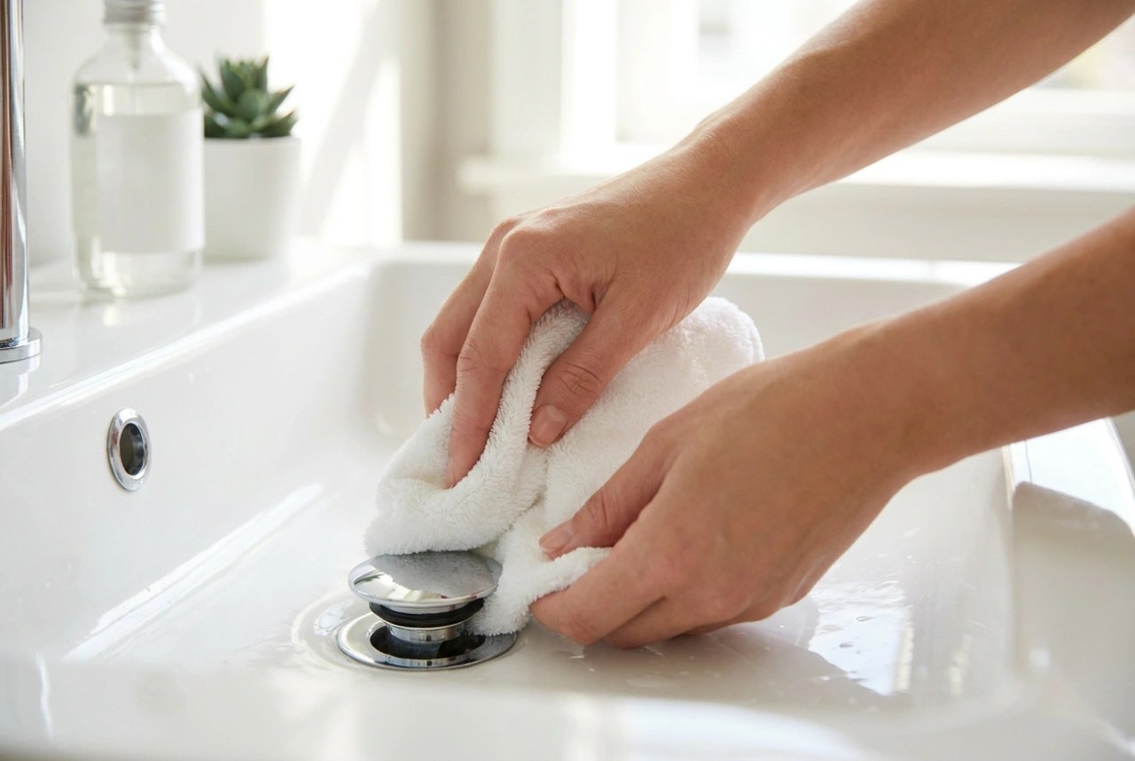 Klik Klak Lavabo Süzgeci Nasıl Temizlenir ve Kireçten Arındırılır