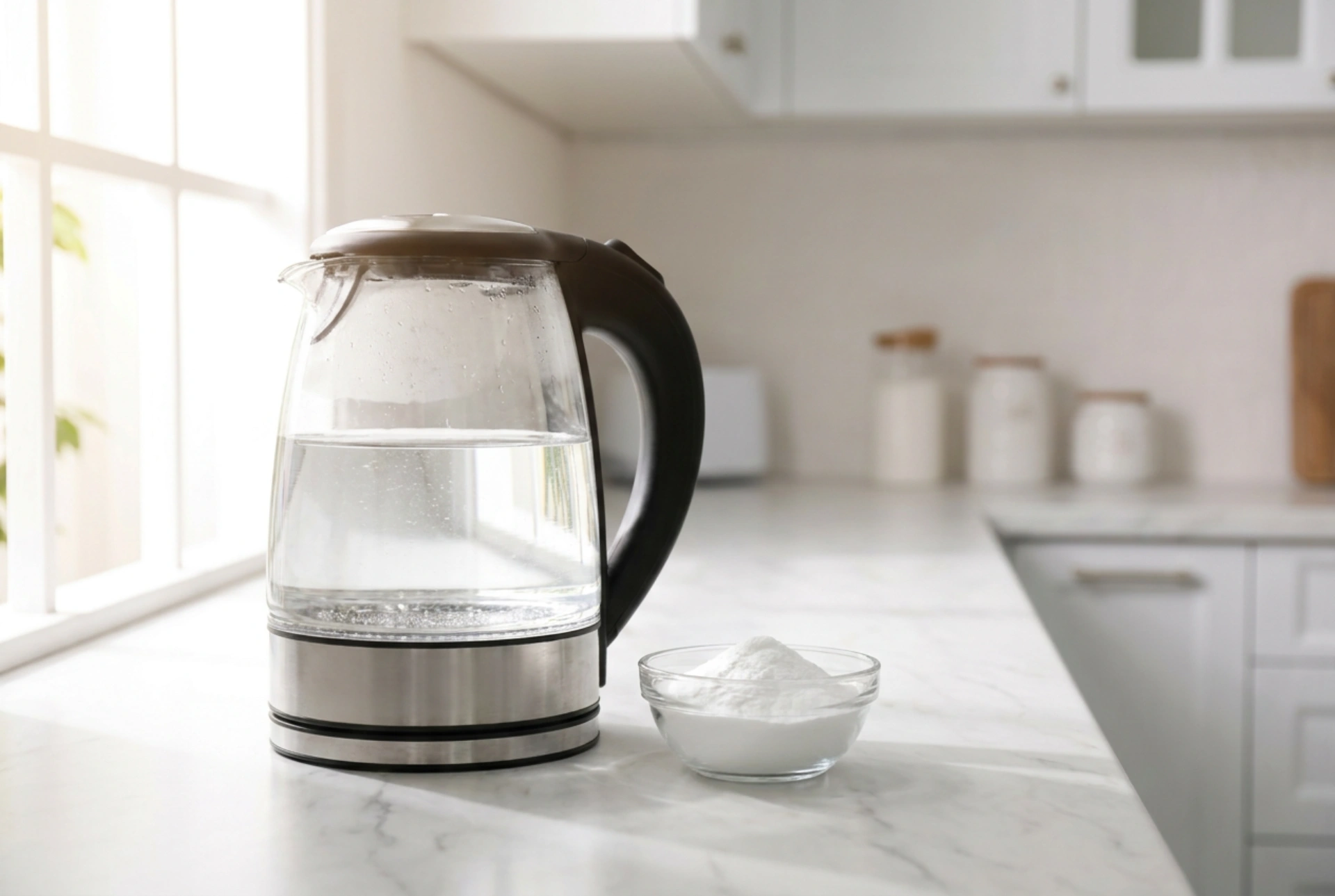 Rezistansa ve İç Yüzeye Zarar Vermeden Karbonat ile Kettle Kireç Temizliği