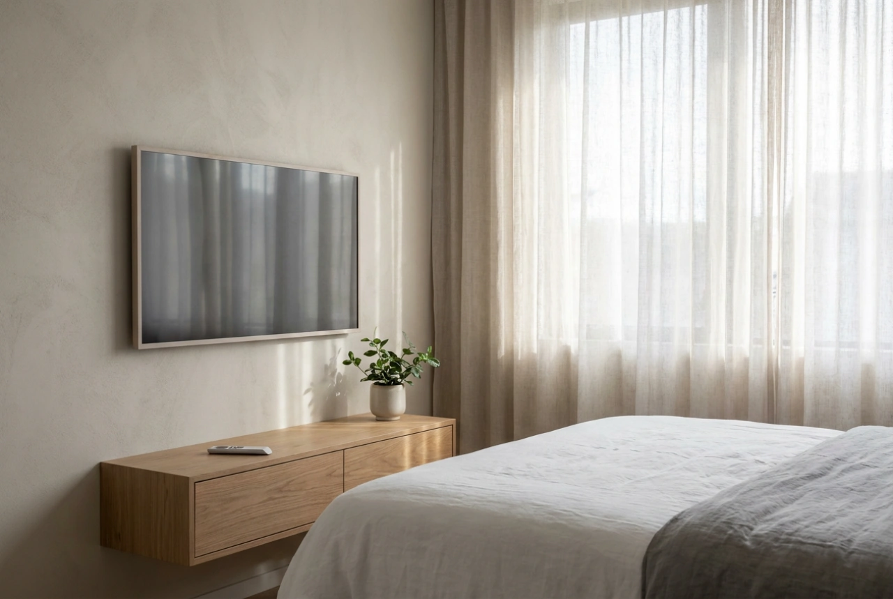 Mutfak ve Yatak Odasında Küçük Smart TV Kurulumu Nasıl Yapılır