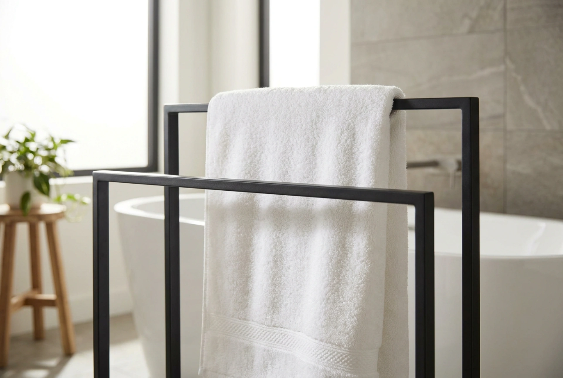 Banyo Ayaklı Havluluk Modelleri ve Havluların Doğru Kurutulma Yöntemleri