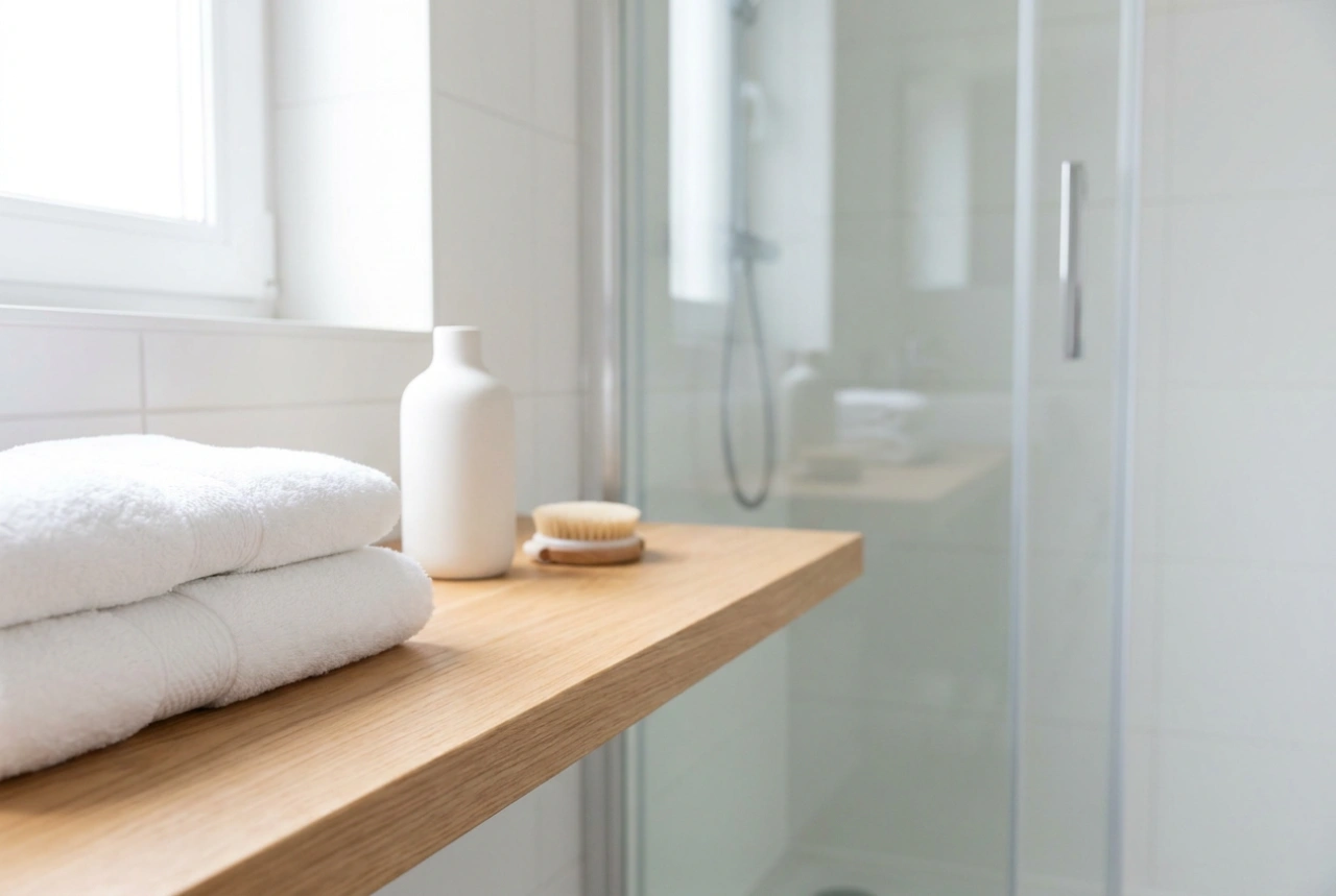 Havlu ve Kozmetik İçin Ahşap Banyo Rafı Neme Karşı Nasıl Korunur?