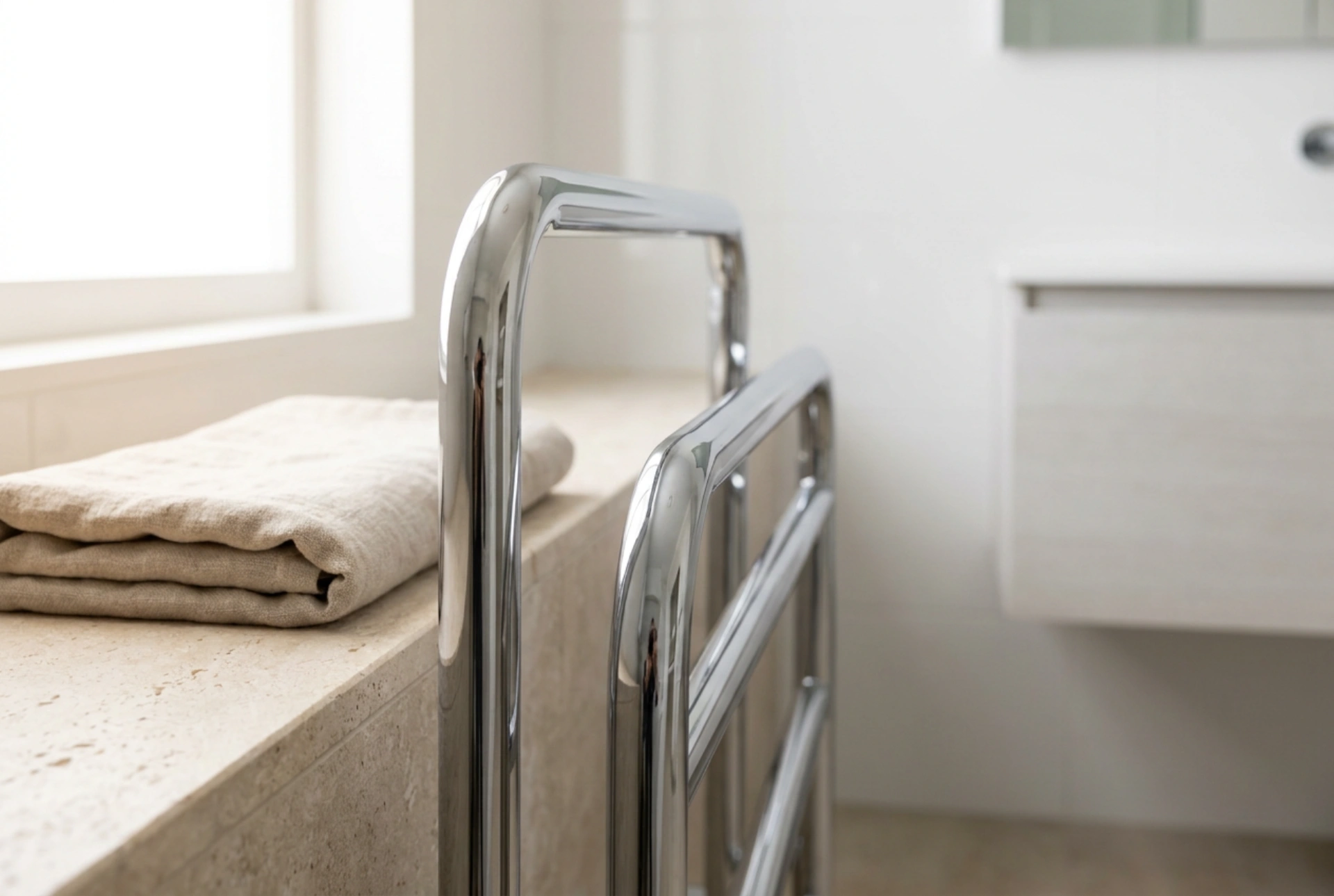 Banyo Sonrası Krom Havluluk Nasıl Silinir