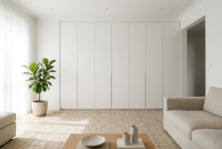 Apartman Dairesi Salonuna Gardırop Yerleştirirken Ferahlık Nasıl Korunur?