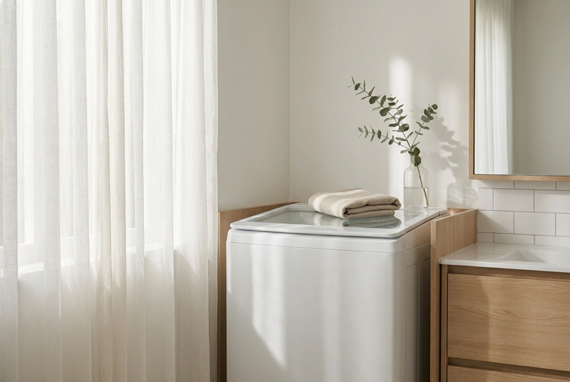 Pratik Banyo Planlamasında Üstten Yüklemeli Çamaşır Makineleri